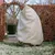 Produktbild 4 för Nature Täckduk fleece med blixtlås 70 g/m² beige 2x1,5x1,5 m