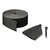 Produktbild 2 för Nature Rabattkant set H7,5 cm x 10 m med spett svart