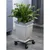 Produktbild 7 för Nature justerbar blomvagn 4-bent metall svart
