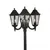 Produktbild 2 för Smartwares Stolplykta 3-armad 180 W svart 220 cm CLAS5000.036