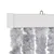 Produktbild 2 för Travellife Insektsgardin för dörr Chenille Stripe 185x56 cm grå & vit