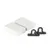Produktbild 3 för Travellife Insektsgardin för dörr Chenille Stripe 185x56 cm grå & vit