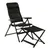 Produktbild 9 för Travellife Hopfällbar campingstol Barletta Comfort L svart