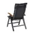 Produktbild 3 för Madison Stolsdyna Basic 125x50 cm svart