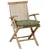 Produktbild 2 för Madison Stolsdyna Toscane Basic 46x46 cm grön