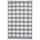 Esschert Design Utomhusmatta 180x121 cm grå och vit OC24