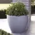 Produktbild 4 för Capi Kruka Arc Granite avsmalnande låg 60x48 cm antracit