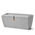 Produktbild 2 för Capi Blomkruka Arc Granite rektangulär 90x35x40 cm elfenben