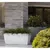 Produktbild 4 för Capi Blomkruka Arc Granite rektangulär 90x35x40 cm elfenben