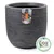 Produktbild 2 för Capi Kruka Waste Rib 43x41 cm grå