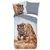 Produktbild 2 för Good Morning Bäddset TIGER 155x220 cm flerfärgat
