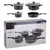 Produktbild 2 för Excellent Houseware Kastrullset 7 delar non-stick 