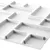 Produktbild 3 för WallArt Väggpanel 3D Tetris 12 st GA-WA16