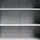 Dokumentskåp med 2 dörrar stål 90x40x180 cm grå