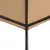 Produktbild 3 för Paviljong 3x3 m stål beige