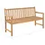 Produktbild 6 för Trädgårdsbänk 150 cm teak