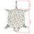 Produktbild 4 för Leopardmatta plysch 139 cm vit