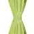 Produktbild 3 för Gardiner i microsatin 2 st med öglor 140x225 cm grön