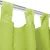 Produktbild 4 för Gardiner i microsatin 2 st med öglor 140x225 cm grön
