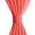 Produktbild 4 för Gardiner i voile 2 st 140x245 cm röd