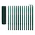 Produktbild 2 för Eurofence stål 25x1,7 m grön