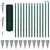 Produktbild 2 för  Eurofence stål 25 x 1,5 m grön