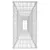 Produktbild 4 för Gabionmur med lock galvaniserat stål 600x50x100 cm  