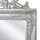 Fristående spegel i barockstil 160x40 cm silver