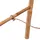 Dubbel handduksstege med 5 pinnar bambu 50x160 cm