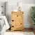 Produktbild 2 för Nattduksbord mexikansk Coronastil furu 53x39x67 cm