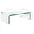 Produktbild 6 för TV-bord klarglas 40x25x11 cm
