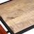 Produktbild 7 för Soffbord med tidningsställ 110x50x45 cm äkta läder