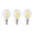 Produktbild 6 för Taklampa med 3 LED-filamentlampor 12 W