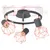 Produktbild 7 för Taklampa med 3 LED-filamentlampor 12 W