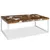 Produktbild 3 för Soffbord teak och harts 110x60x40 cm