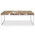 Produktbild 6 för Soffbord teak och harts 110x60x40 cm