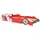 Barnsäng racerbil 90x200 cm röd