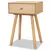 Produktbild 3 för Sängbord 2 st massiv furu 40x30x61 cm brun