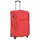 Resväskor 3 st röd soft case