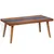 Produktbild 4 för Soffbord teak och harts 100x50x40 cm