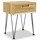Sängbord 40x30x50 cm massiv teak