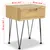 Produktbild 9 för Sängbord 40x30x50 cm massiv teak