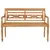 Produktbild 2 för Bataviabänk 150 cm teak