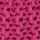 Handstickad puff bomull 50x35 cm rosa