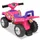 Åkbil fyrhjuling med ljud och ljus rosa och lila