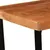 Produktbild 3 för Barbord massivt akacia 60x60x107 cm