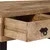 Produktbild 6 för Soffbord med 3 lådor massivt mangoträ 90x50x35 cm