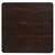 Produktbild 4 för Bistrobord MDF och stål fyrkantigt 80x80x75 cm mörk aska 