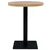 Produktbild 3 för Bistrobord MDF och stål rund 60x75 cm ekfärgad