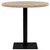 Produktbild 3 för Bistrobord MDF och stål rund 80x75 cm ekfärgad